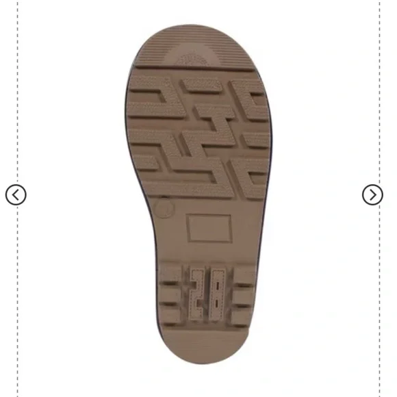 NWT Hudson Baby Moose print rain boots size 3Y - Picture 3 of 11